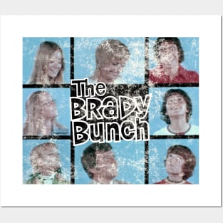 Brady Bunch - Authentic Distressed Vintage Style Posters and Art